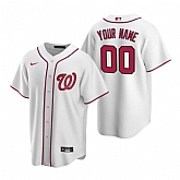 Washington Nationals Customized Nike White Stitched MLB Cool Base Home Jersey,baseball caps,new era cap wholesale,wholesale hats